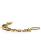Louis Vuitton Bag Charm Keychain Golden