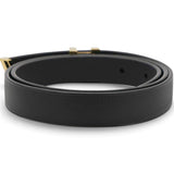 Louis Vuitton Calfskin Embossed 20MM LV Initiales Belt 75 30 Black 