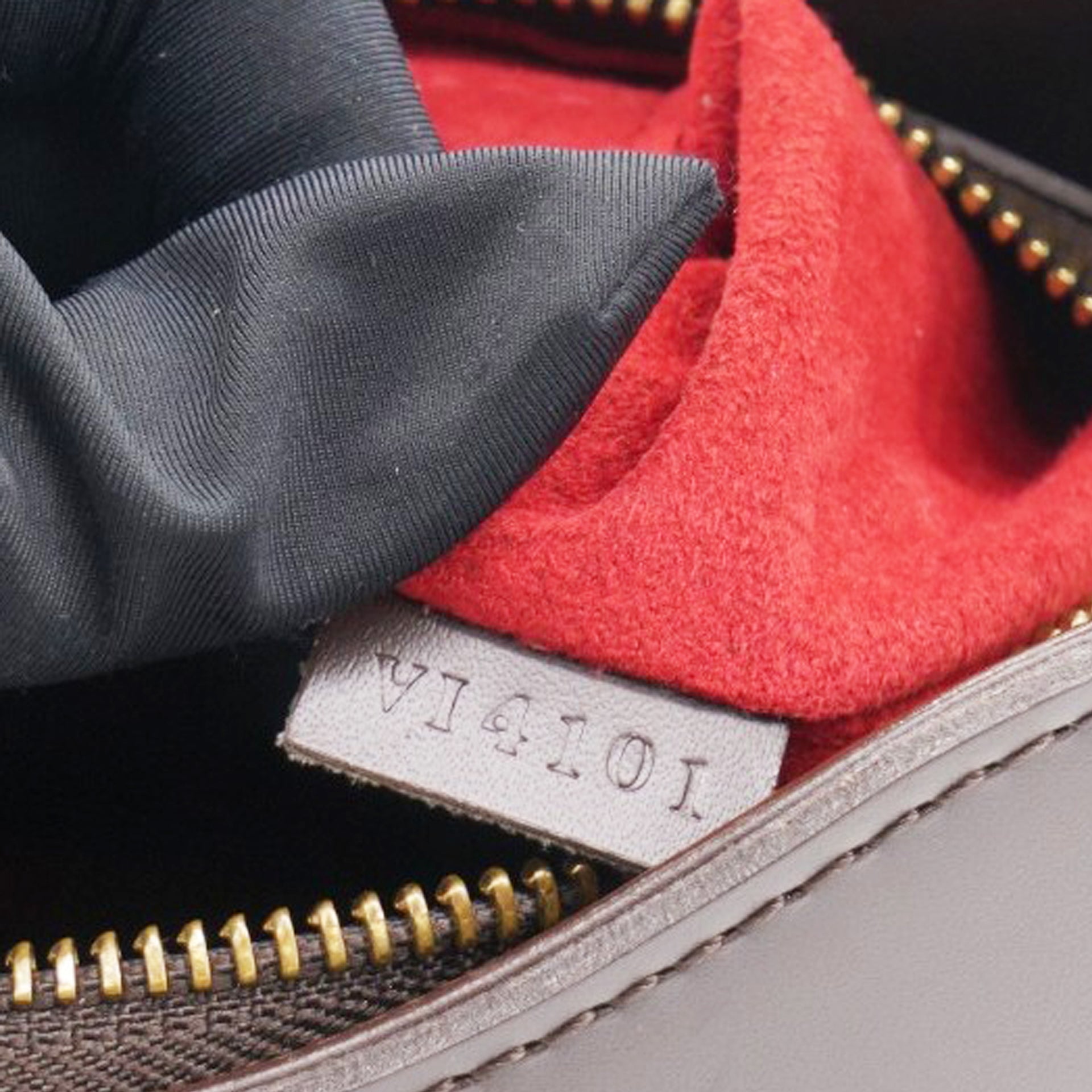 Louis Vuitton Damier Ebene Canvas Sistina MM Bag 