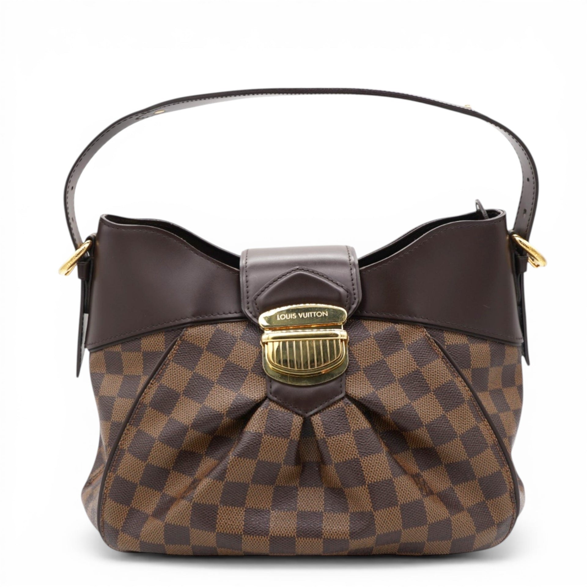 Louis Vuitton Damier Ebene Canvas Sistina MM Bag 