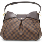 Louis Vuitton Damier Ebene Canvas Sistina MM Bag 