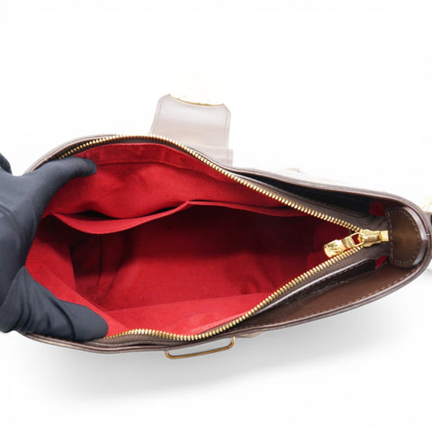 Louis Vuitton Damier Ebene Canvas Sistina MM Bag 