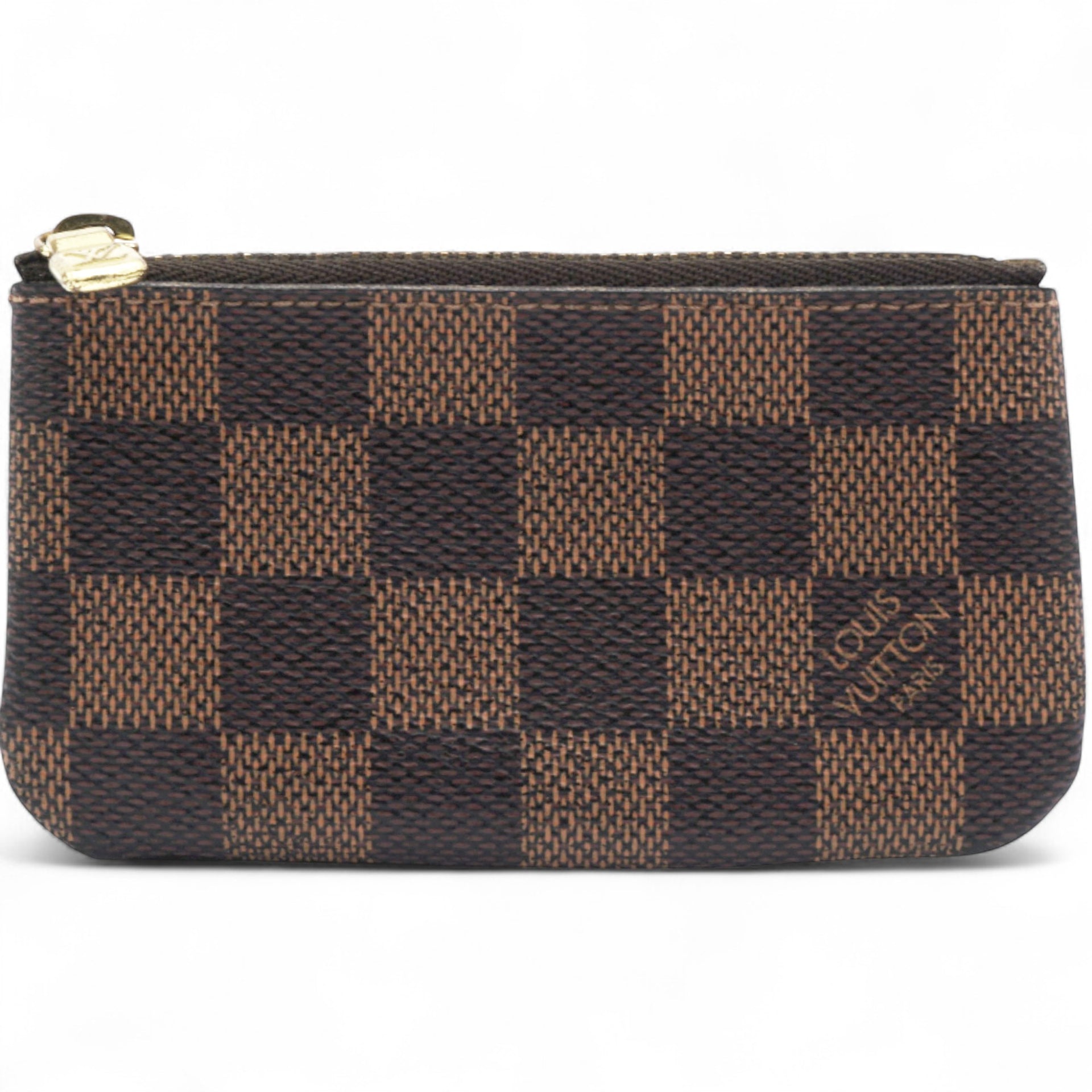 Louis Vuitton Damier Ebene Key Pouch Brown 