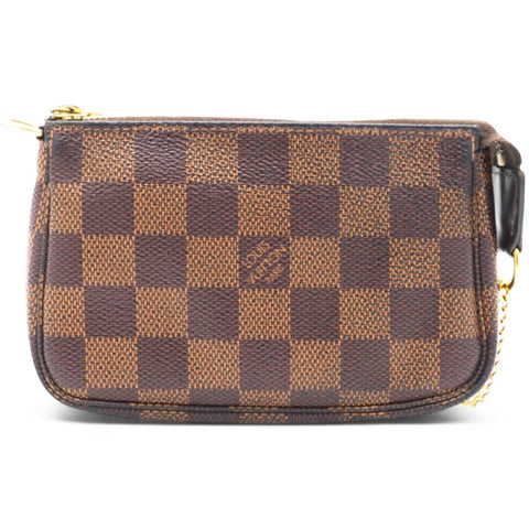 Louis Vuitton Damier Ebene Mini Pochette Accessories 