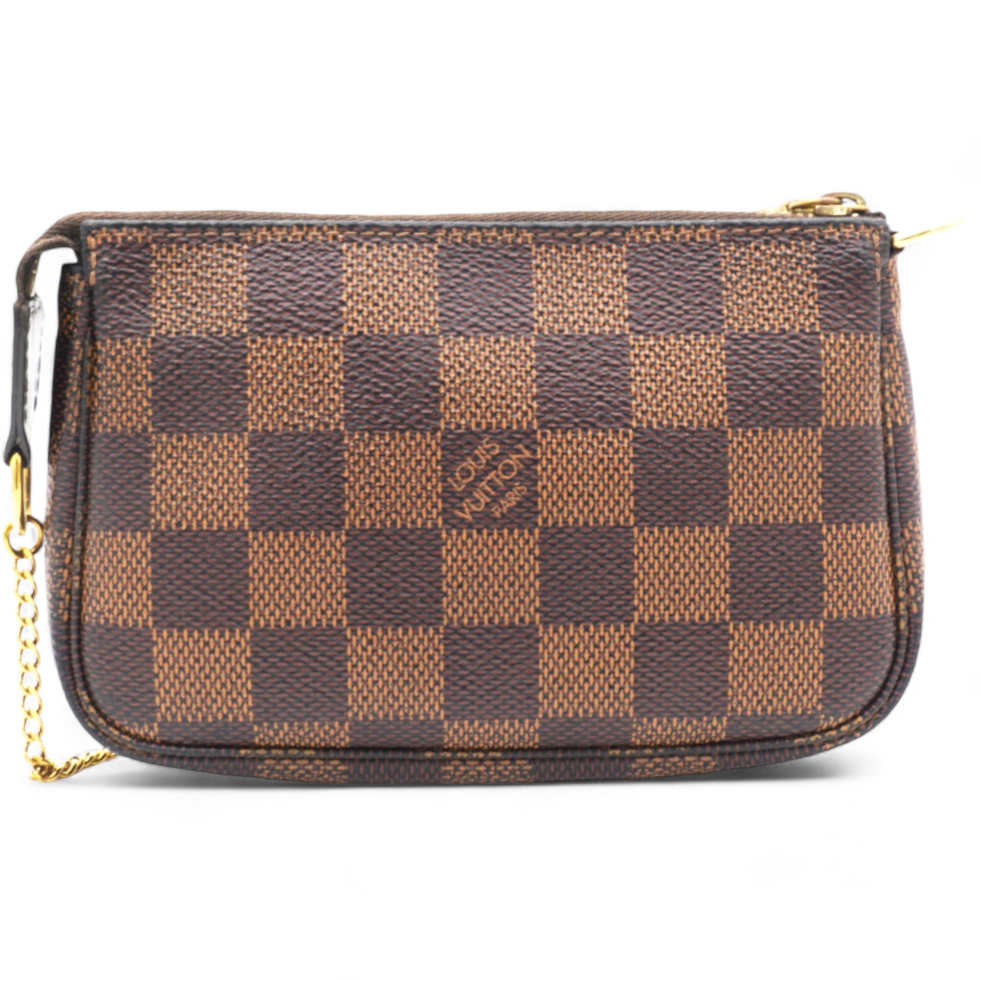  Louis Vuitton Damier Ebene Mini Pochette Accessories 