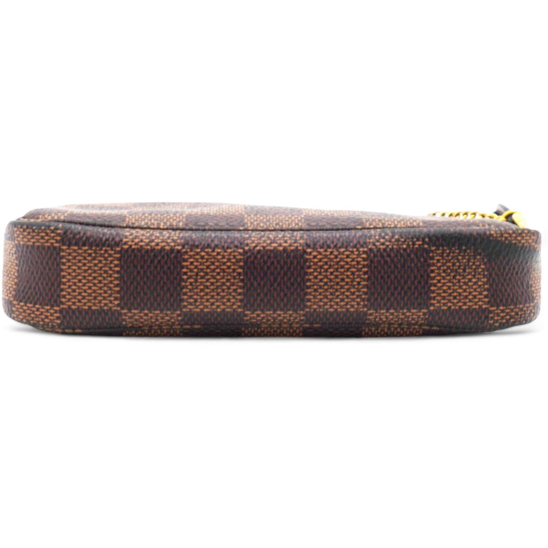  Louis Vuitton Damier Ebene Mini Pochette Accessories 