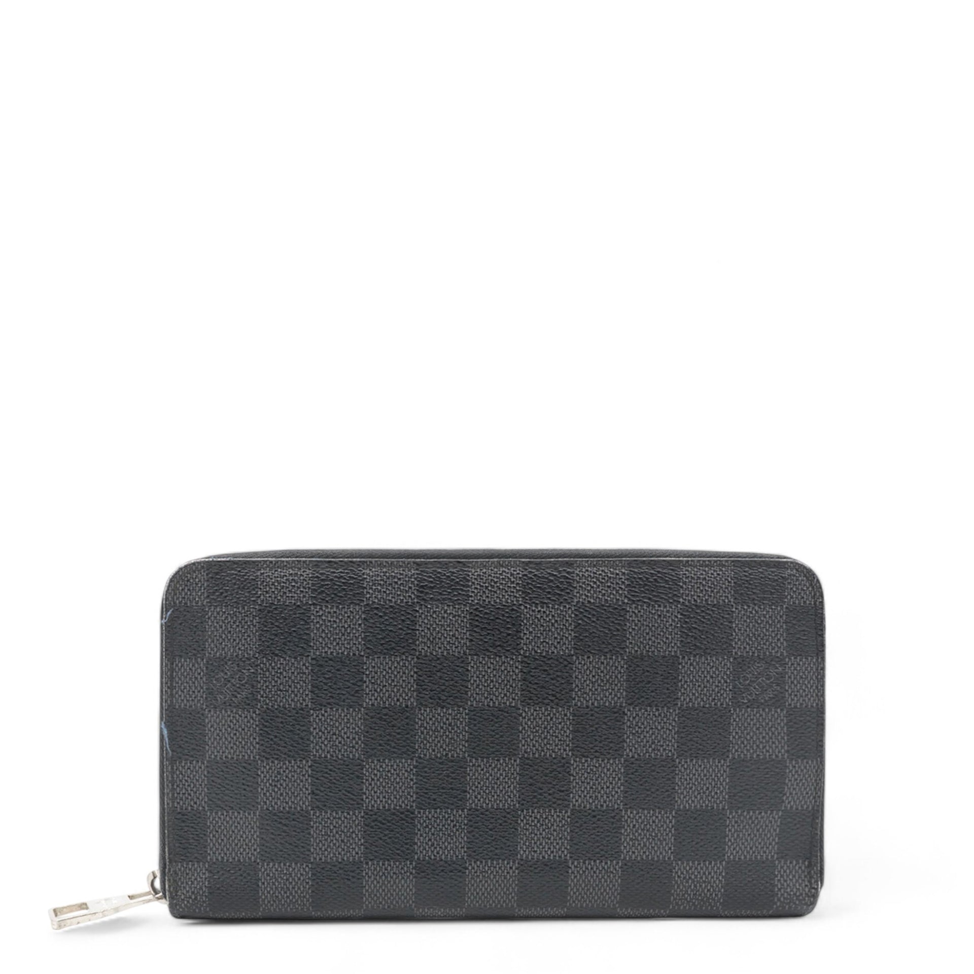 Louis Vuitton Damier Graphite Zippy Organizer Wallet 