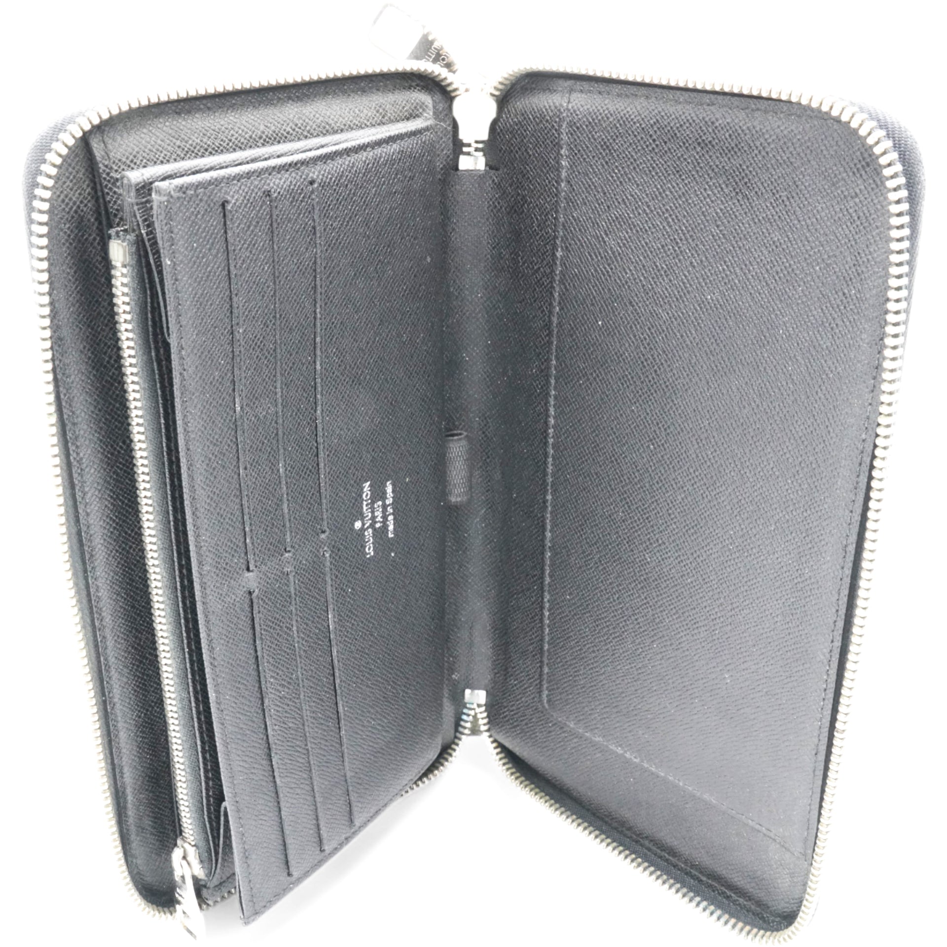 Louis Vuitton Damier Graphite Zippy Organizer Wallet 