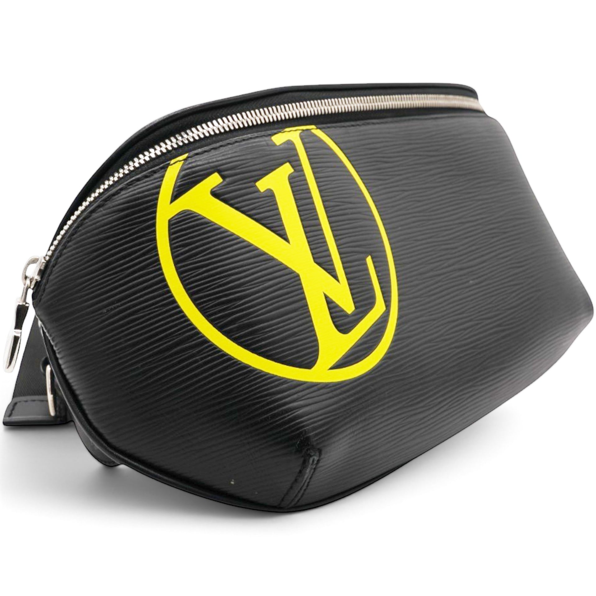 Louis Vuitton Epi Bumbag Black Yellow 