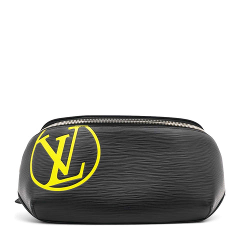 Louis Vuitton Epi Bumbag Black Yellow 