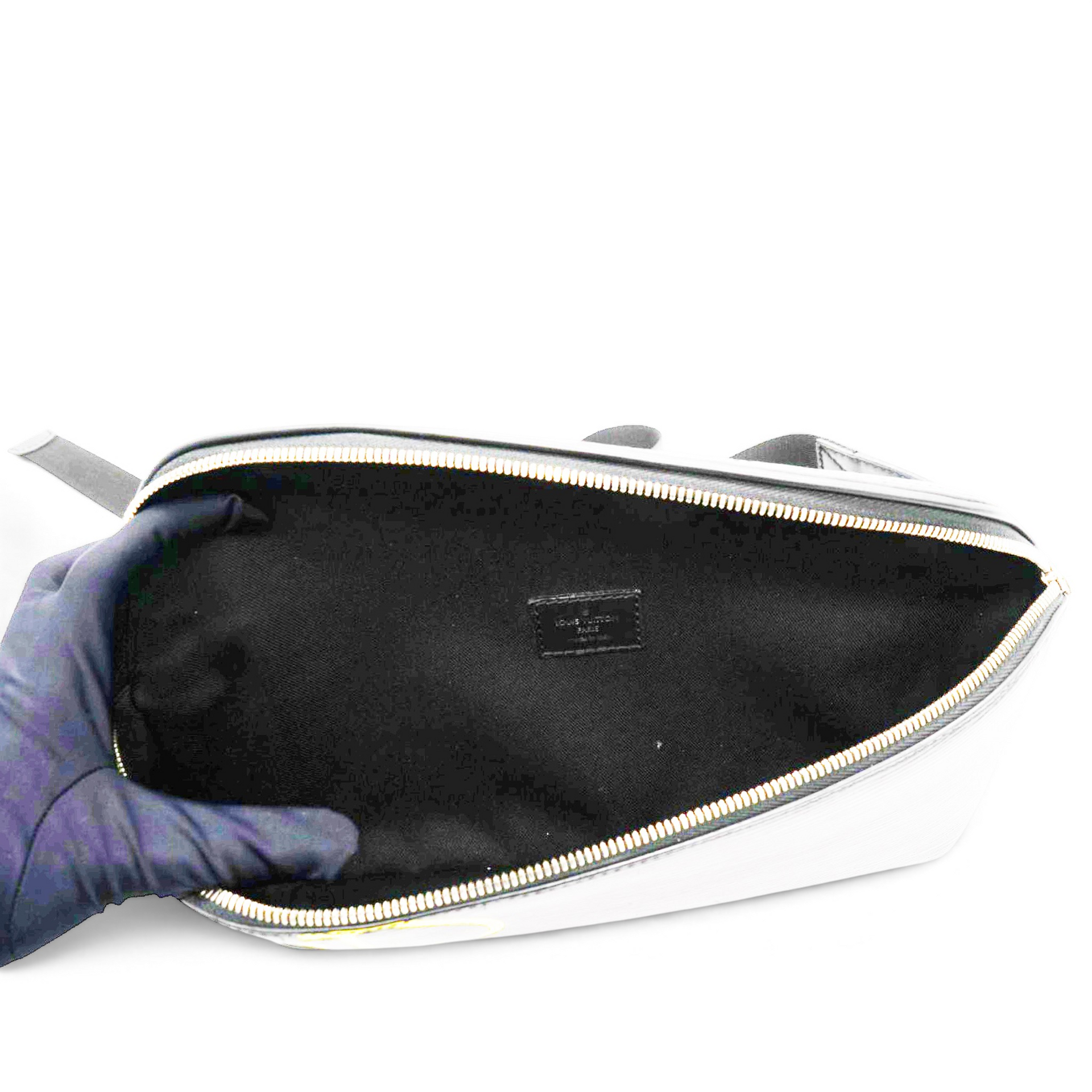 Louis Vuitton Epi Bumbag Black Yellow 