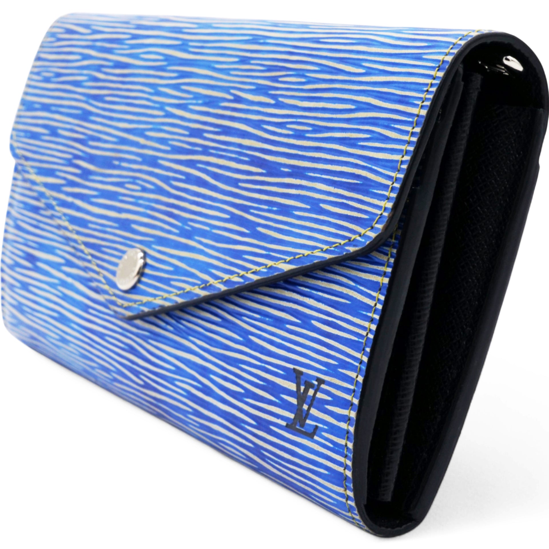 Louis Vuitton Epi Sarah Wallet NM Denim Light 