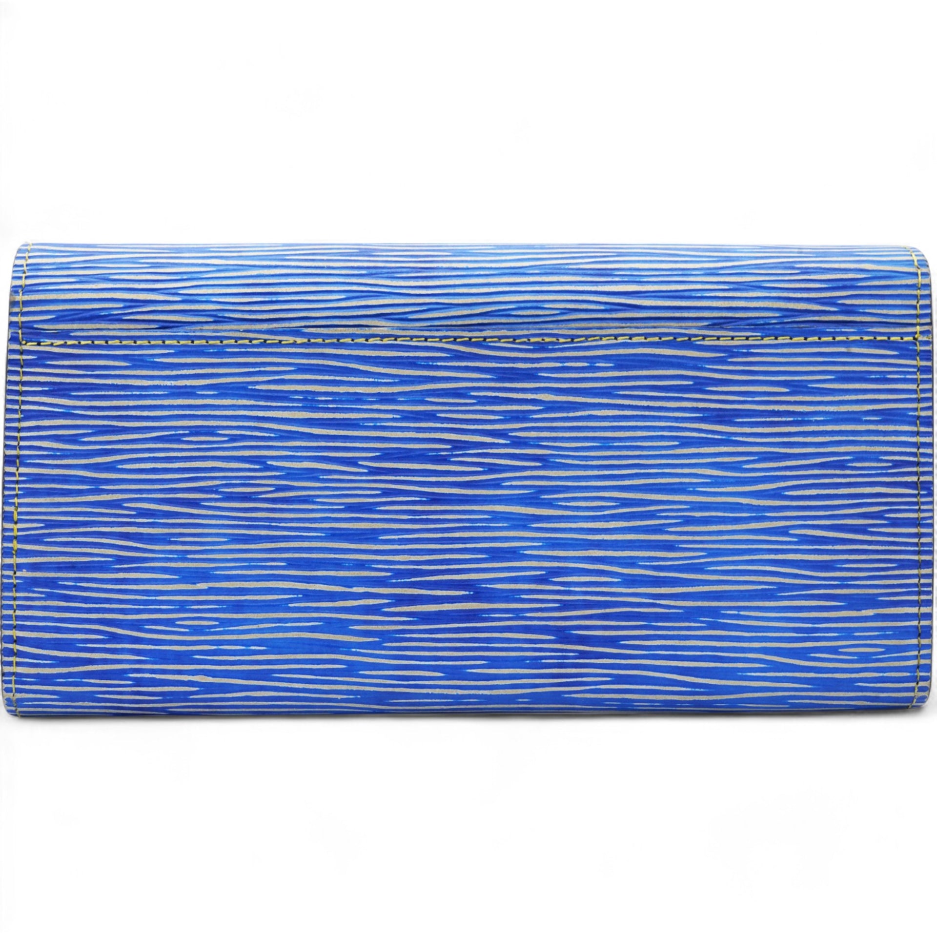 Louis Vuitton Epi Sarah Wallet NM Denim Light 