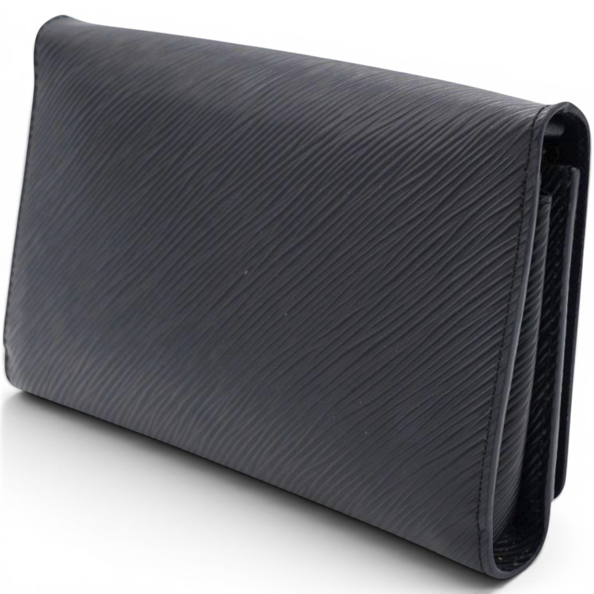 Louis Vuitton Epi Twist Chain Wallet Black 