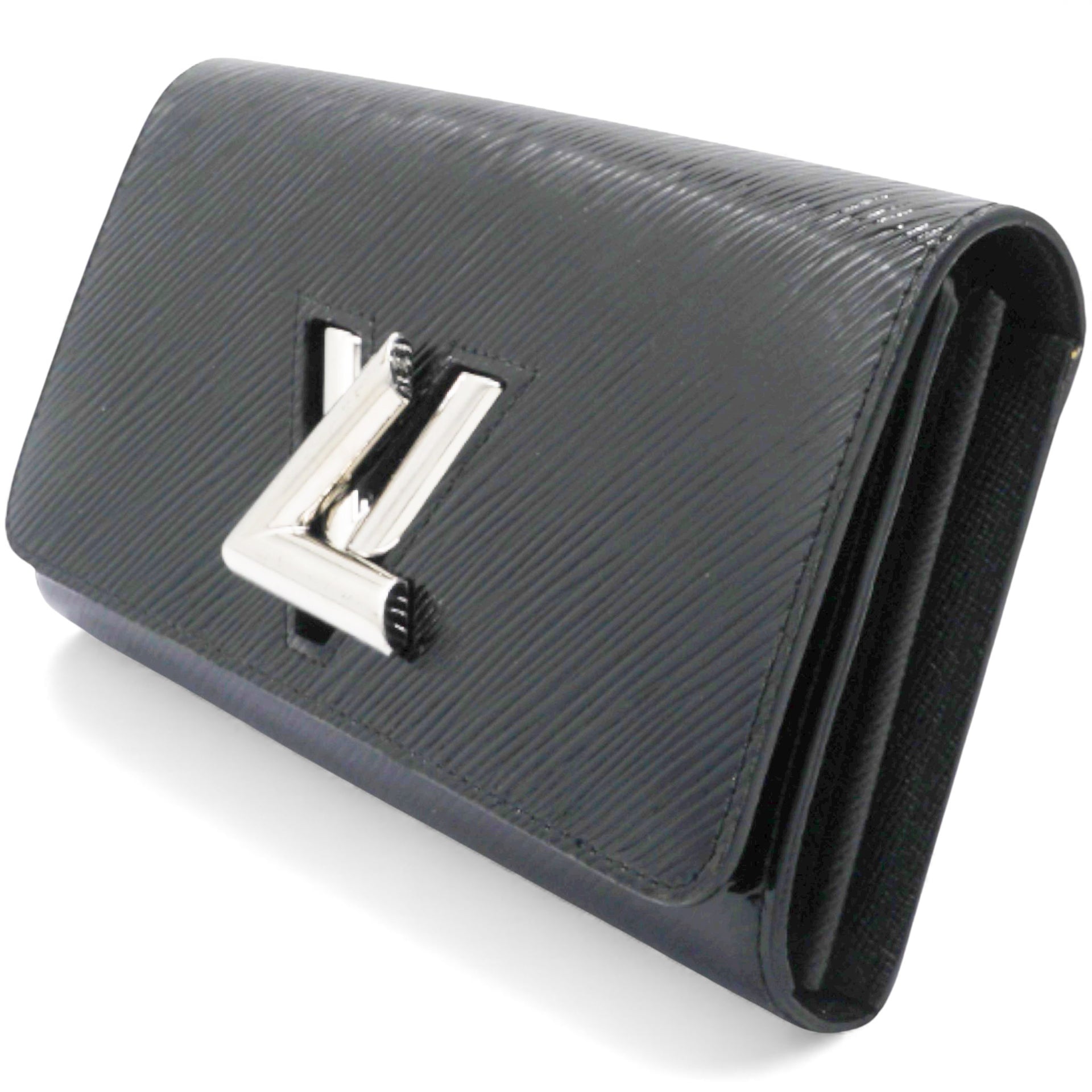 Louis Vuitton Epi Twist Wallet Black