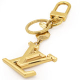 Louis Vuitton Facettes Bag Charm Key Holder Gold 