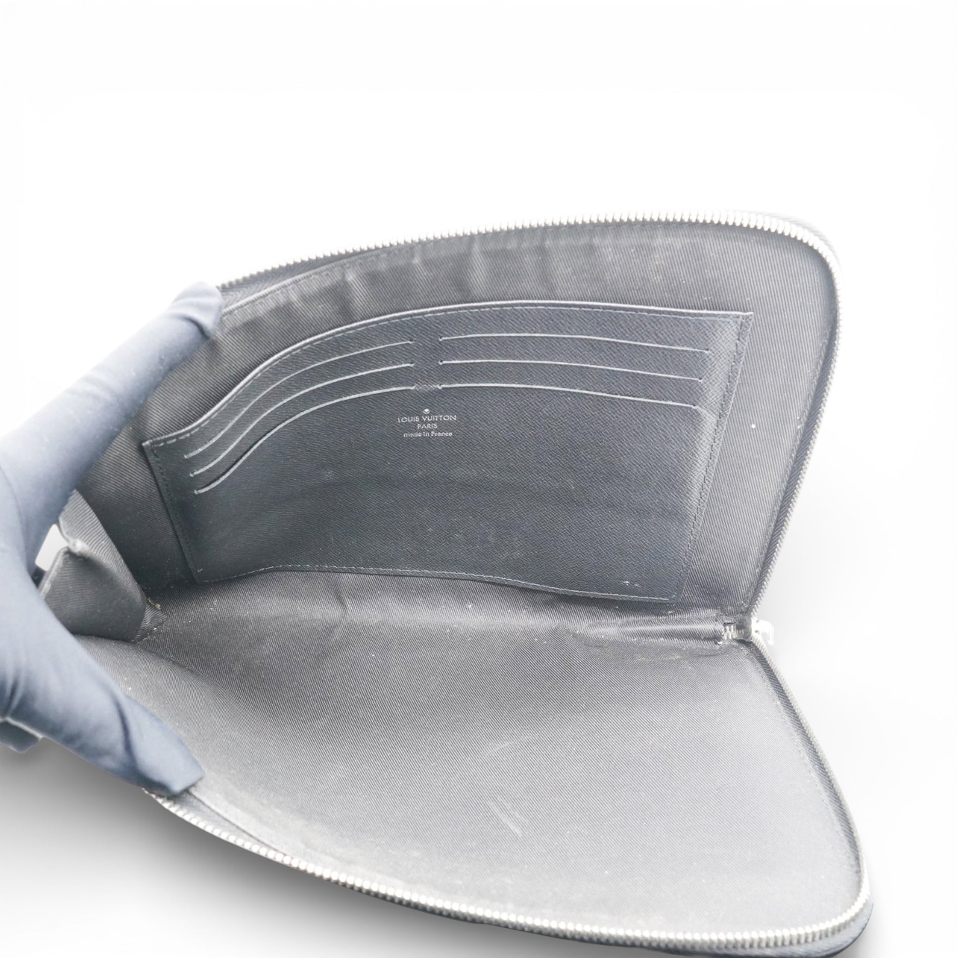 Louis Vuitton Graphite Pochette Jour GM Black 