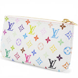 Louis Vuitton LV X TM Monogram Multicolor Key Pouch White 