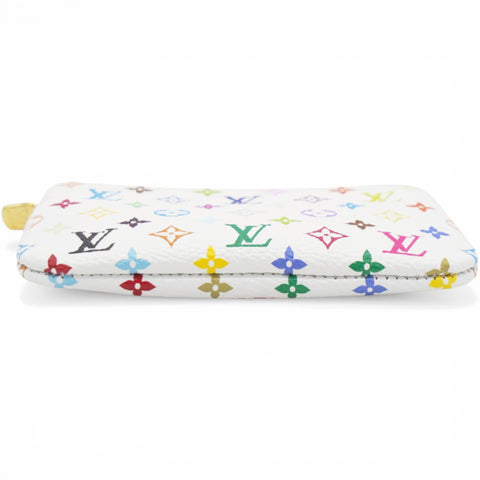 Louis Vuitton LV X TM Monogram Multicolor Key Pouch White 
