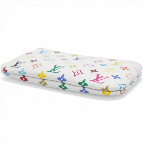 Louis Vuitton LV X TM Monogram Multicolor Key Pouch White 