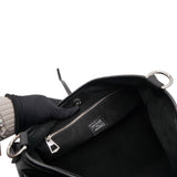 Louis Vuitton Lambskin CarryAll Cargo Vibe PM Black 