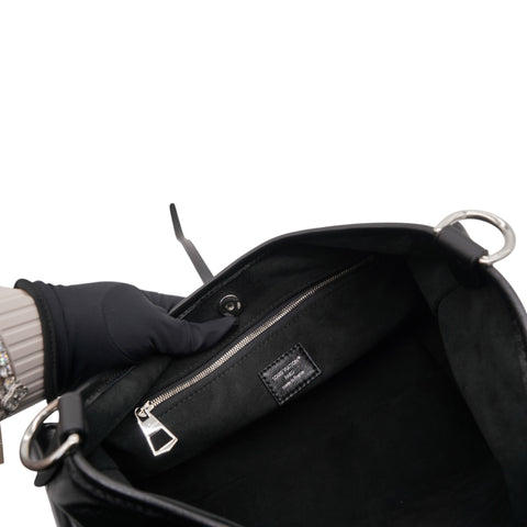 Louis Vuitton Lambskin CarryAll Cargo Vibe PM Black 