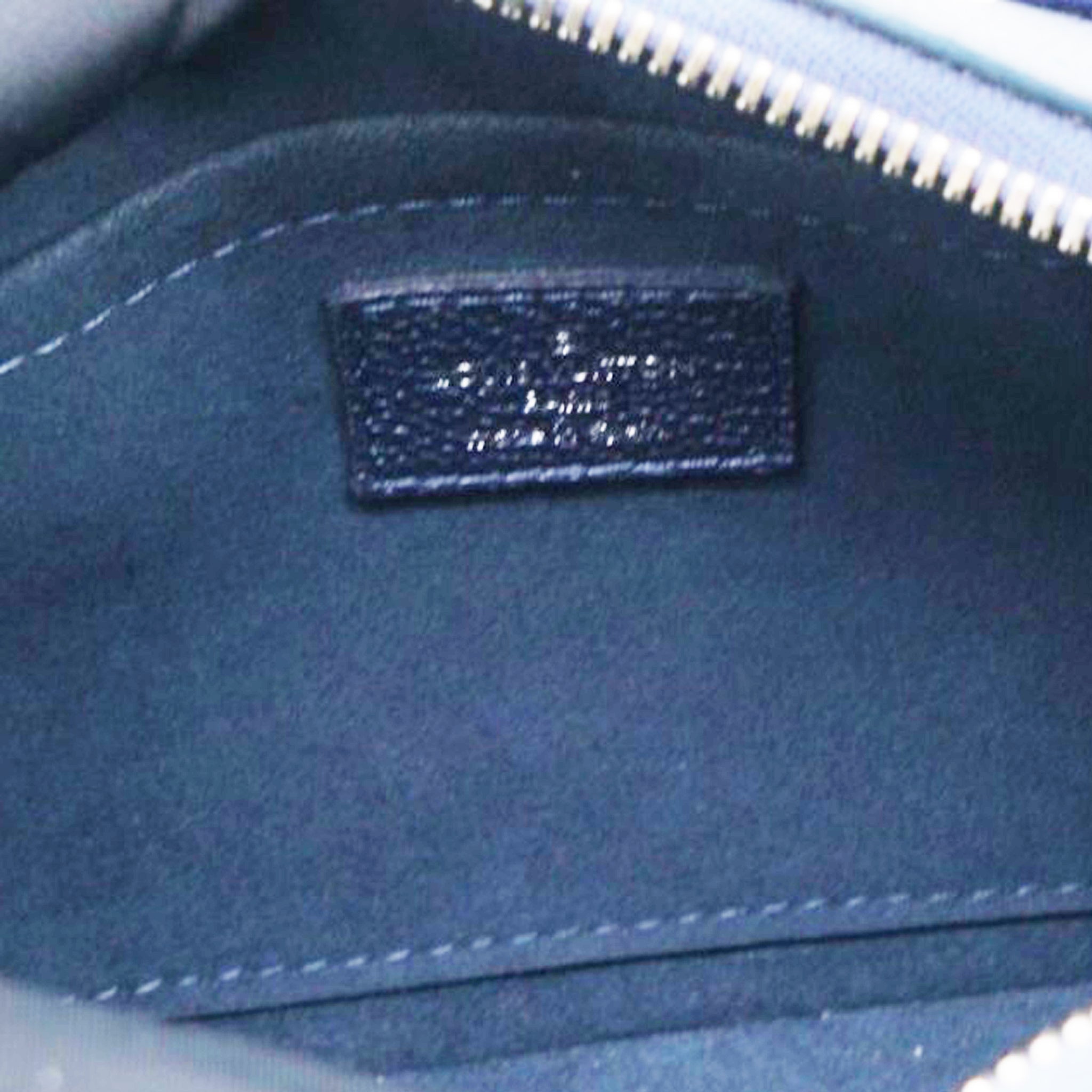 Louis Vuitton Metallic Empreinte Monogram Giant Speedy Bandouliere 20 Navy Nacre 