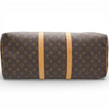 Louis Vuitton Monogram Canvas Keepall 55 Duffle Brown