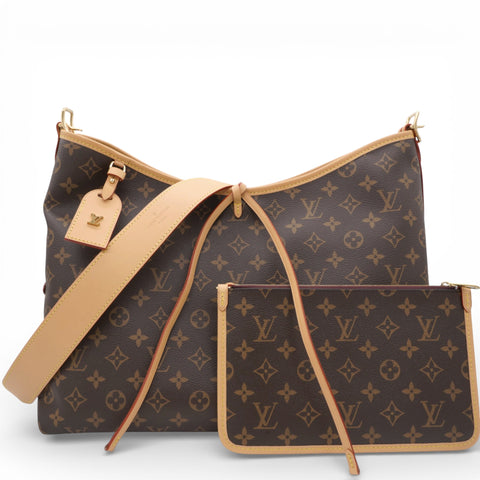 Louis Vuitton Monogram Carryall MM Brown