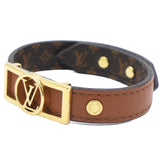 Louis Vuitton Monogram Dauphine Bracelet Tan Brown 