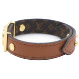 Louis Vuitton Monogram Dauphine Bracelet Tan Brown 