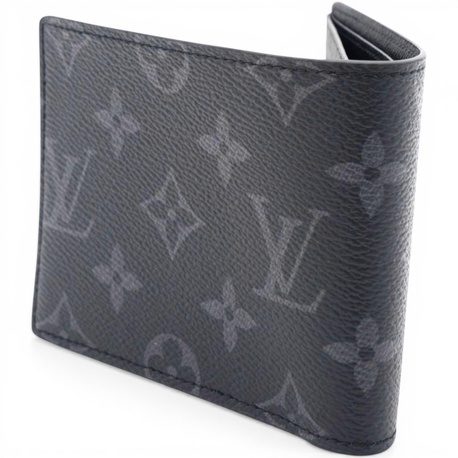 Louis Vuitton Monogram Eclipse Slender Wallet 