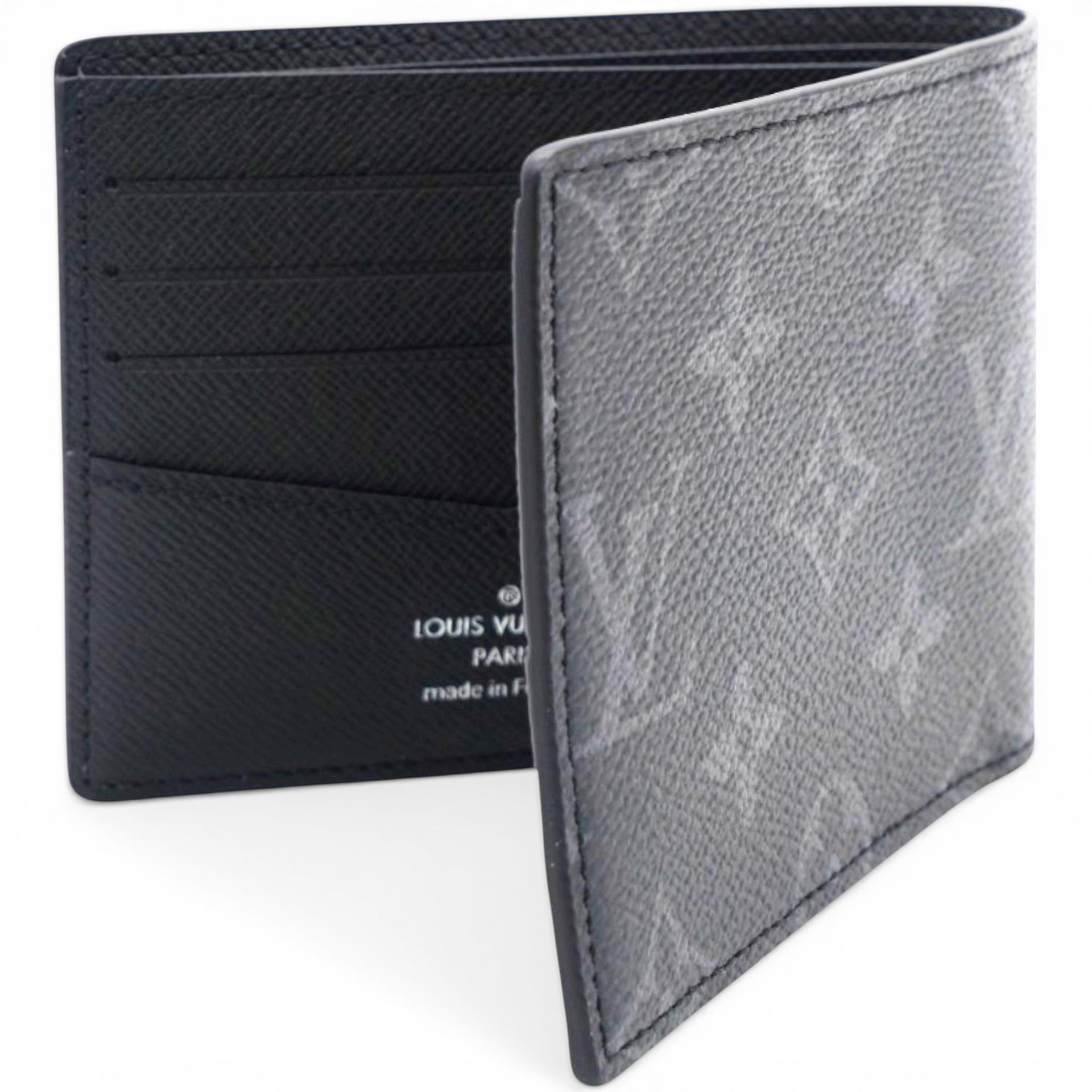 Louis Vuitton Monogram Eclipse Slender Wallet 