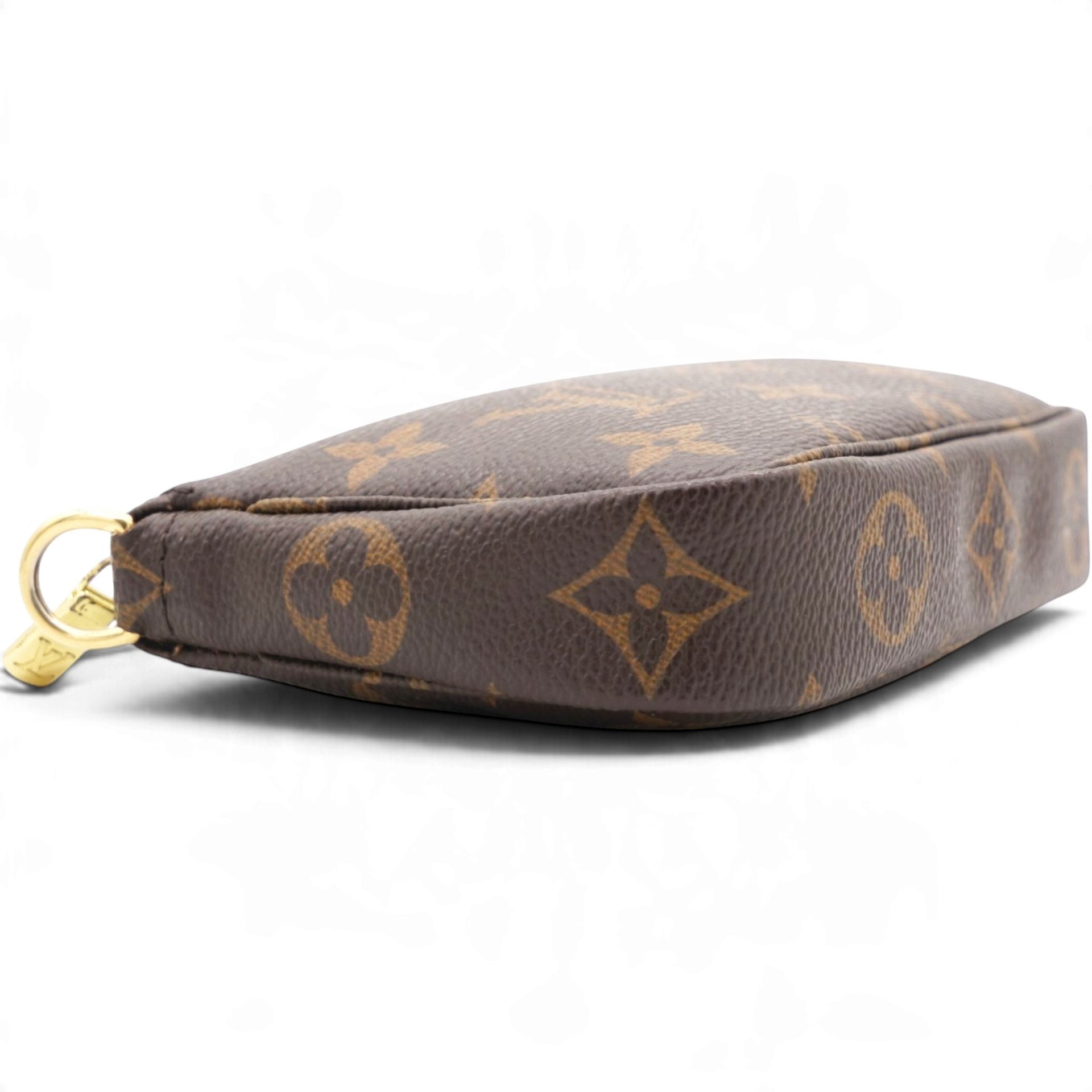 Louis Vuitton Monogram Mini Pochette Accessories Brown 