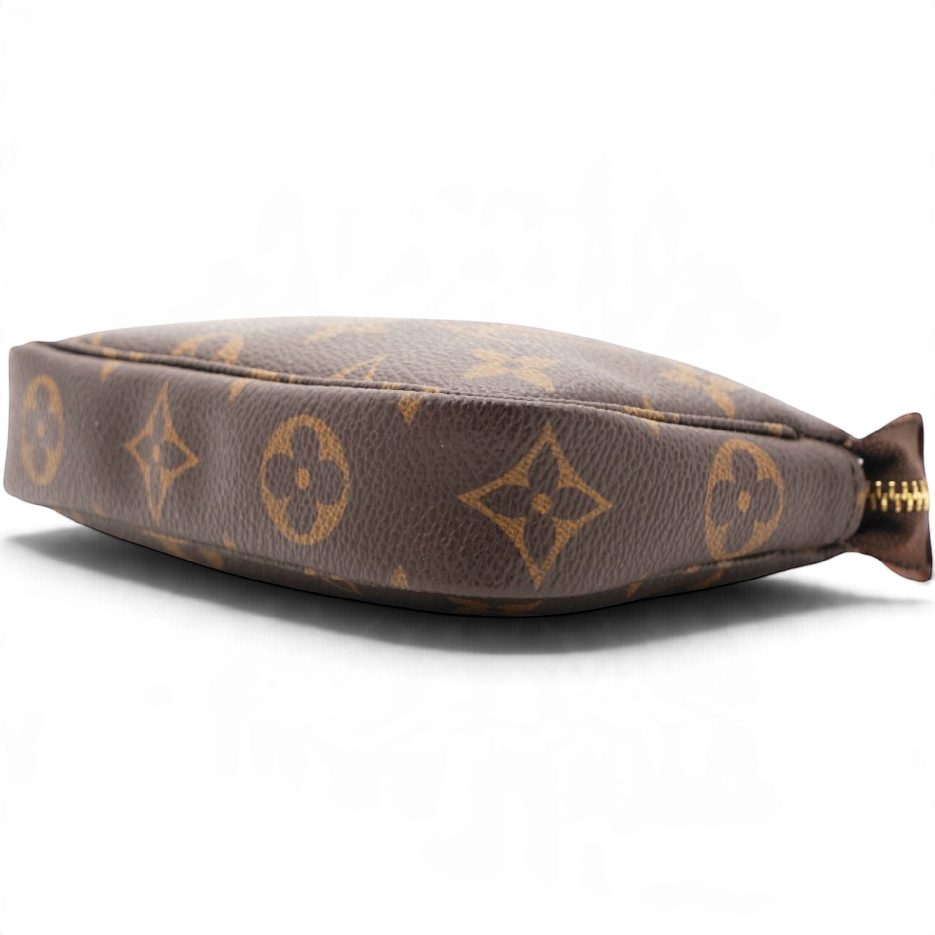 Louis Vuitton Monogram Mini Pochette Accessories Brown 