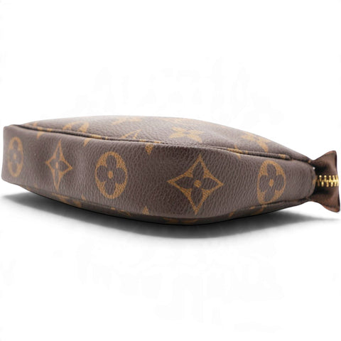 Louis Vuitton Monogram Mini Pochette Accessories Brown 