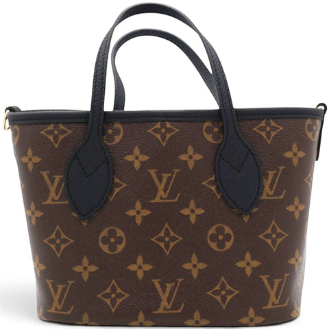 Louis Vuitton Monogram Neverfull Inside Out Bandouliere BB Black 