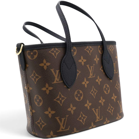 Louis Vuitton Monogram Neverfull Inside Out Bandouliere BB Black 