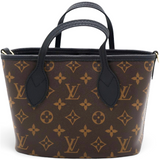 Louis Vuitton Monogram Neverfull Inside Out Bandouliere BB Black 