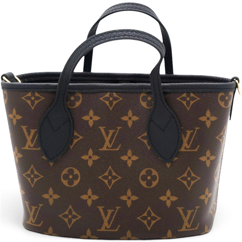 Louis Vuitton Monogram Neverfull Inside Out Bandouliere BB Black 