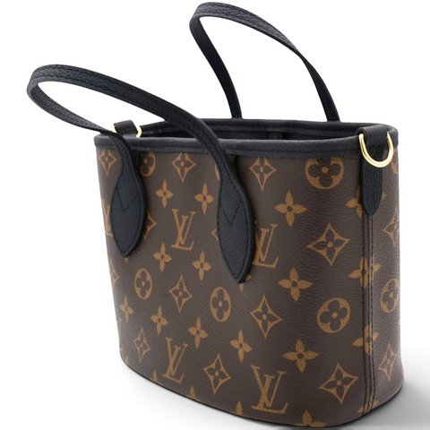 Louis Vuitton Monogram Neverfull Inside Out Bandouliere BB Black 