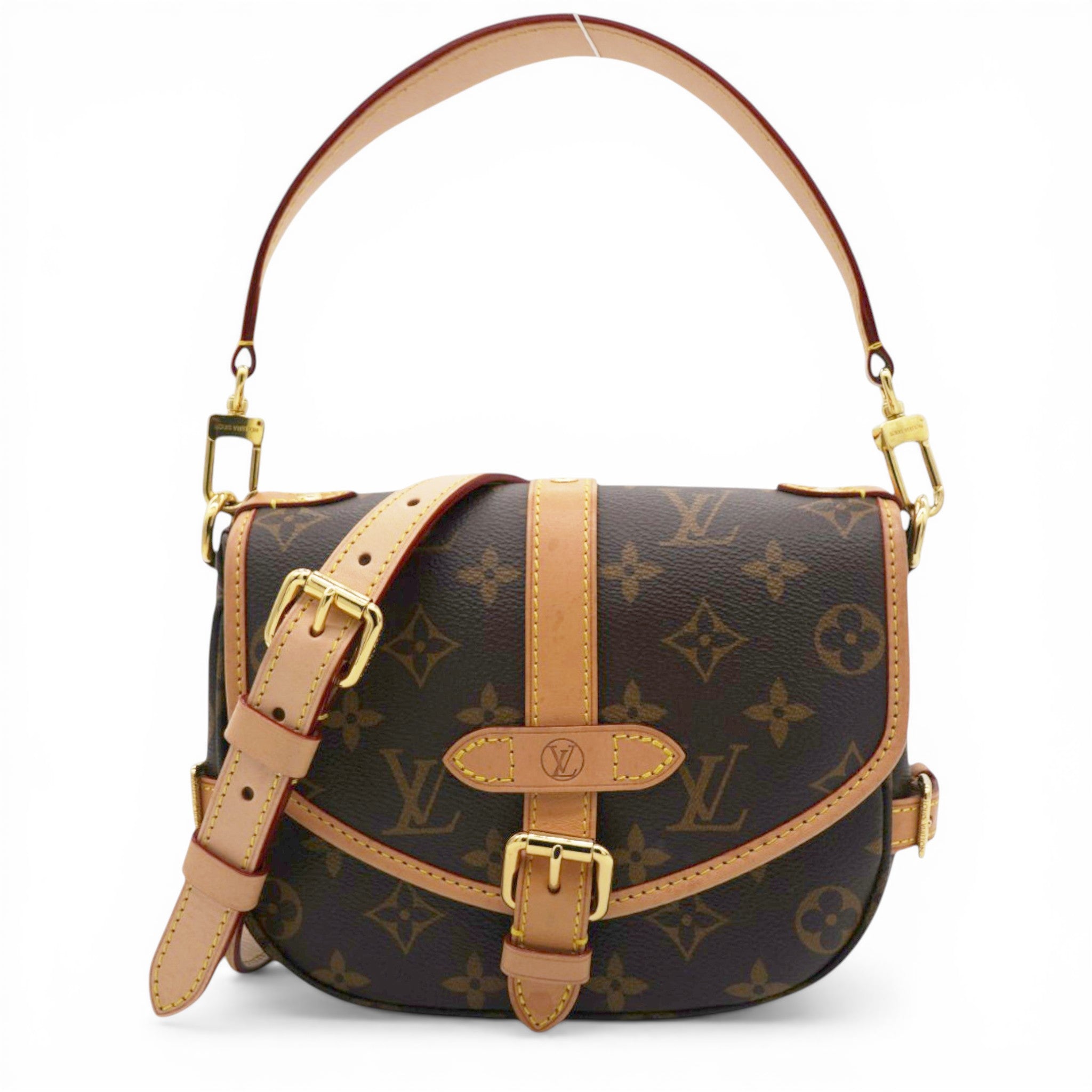 Louis Vuitton Monogram Saumur BB Brown 