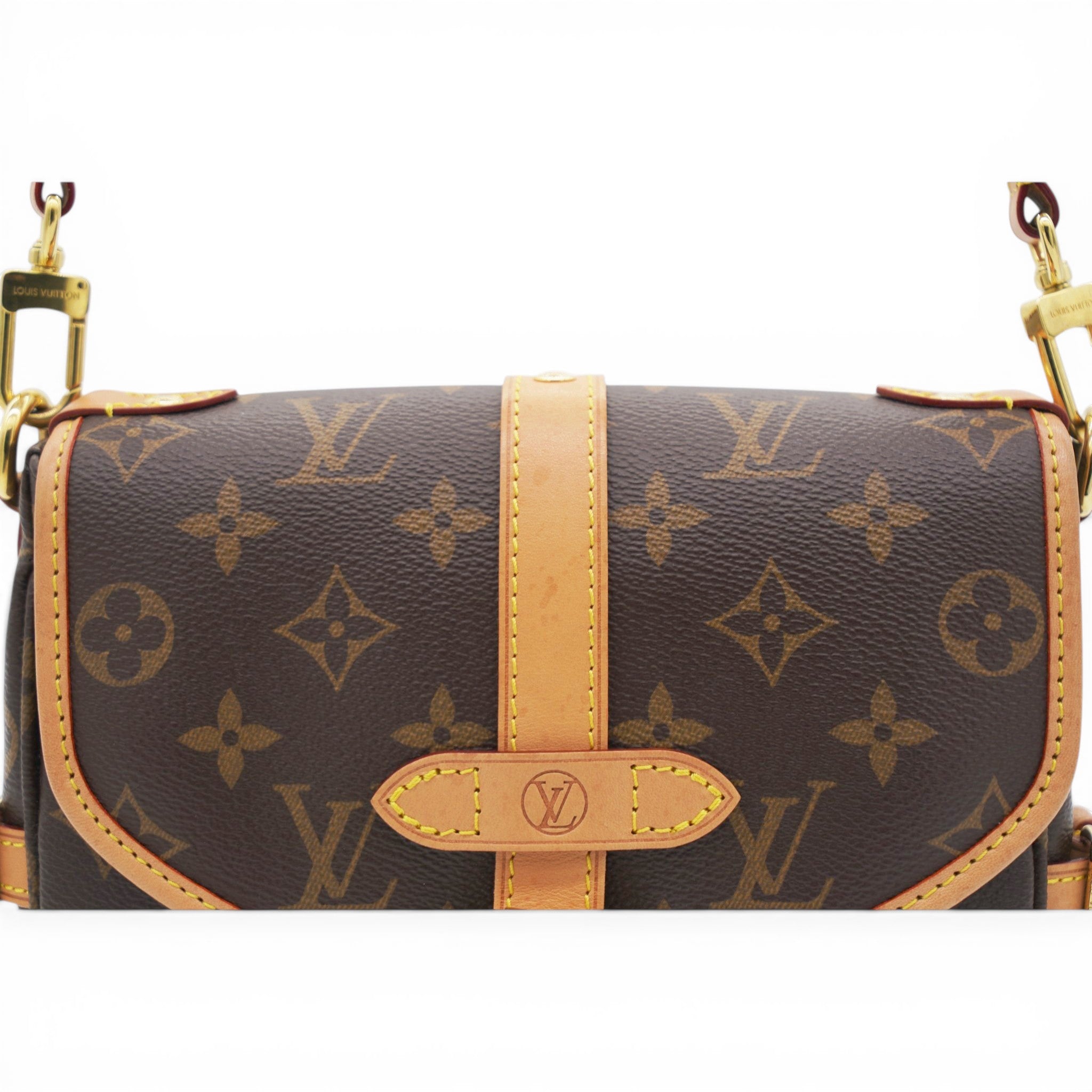 Louis Vuitton Monogram Saumur BB Brown 