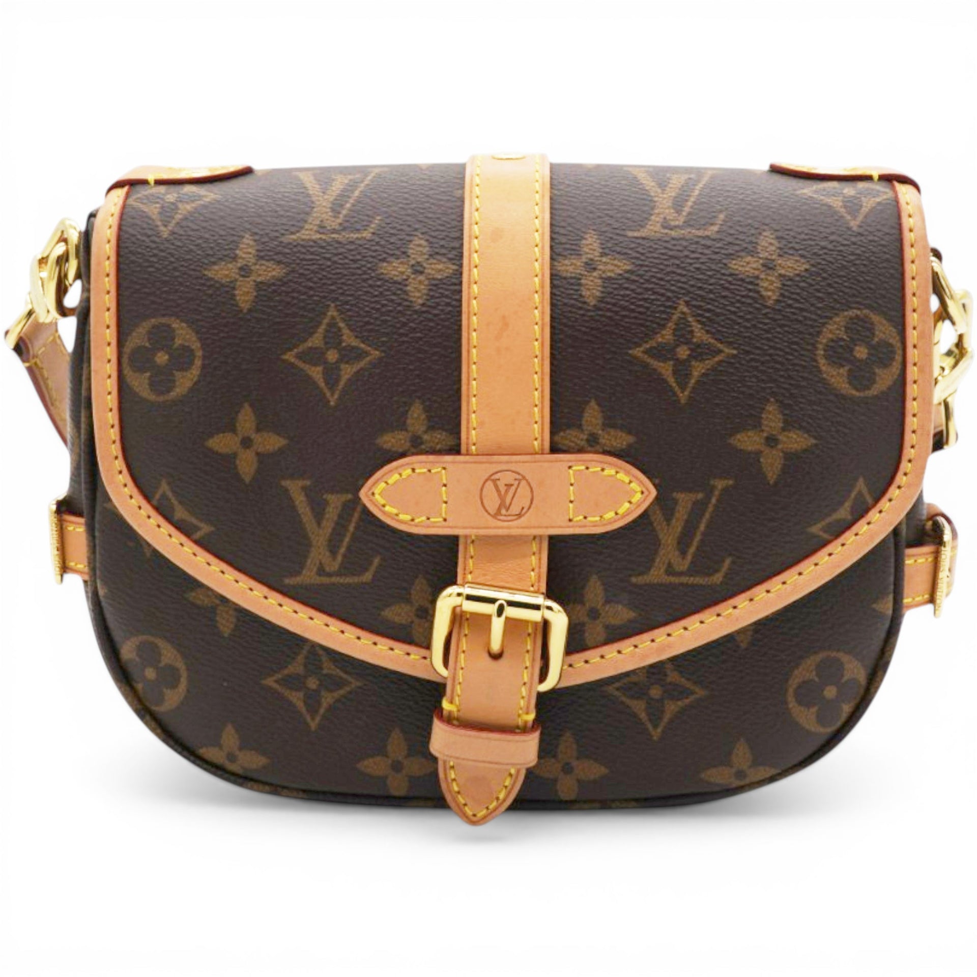 Louis Vuitton Monogram Saumur BB Brown 