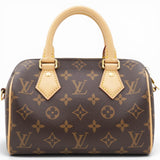 Louis Vuitton Monogram Speedy Bandouliere 20 Black 