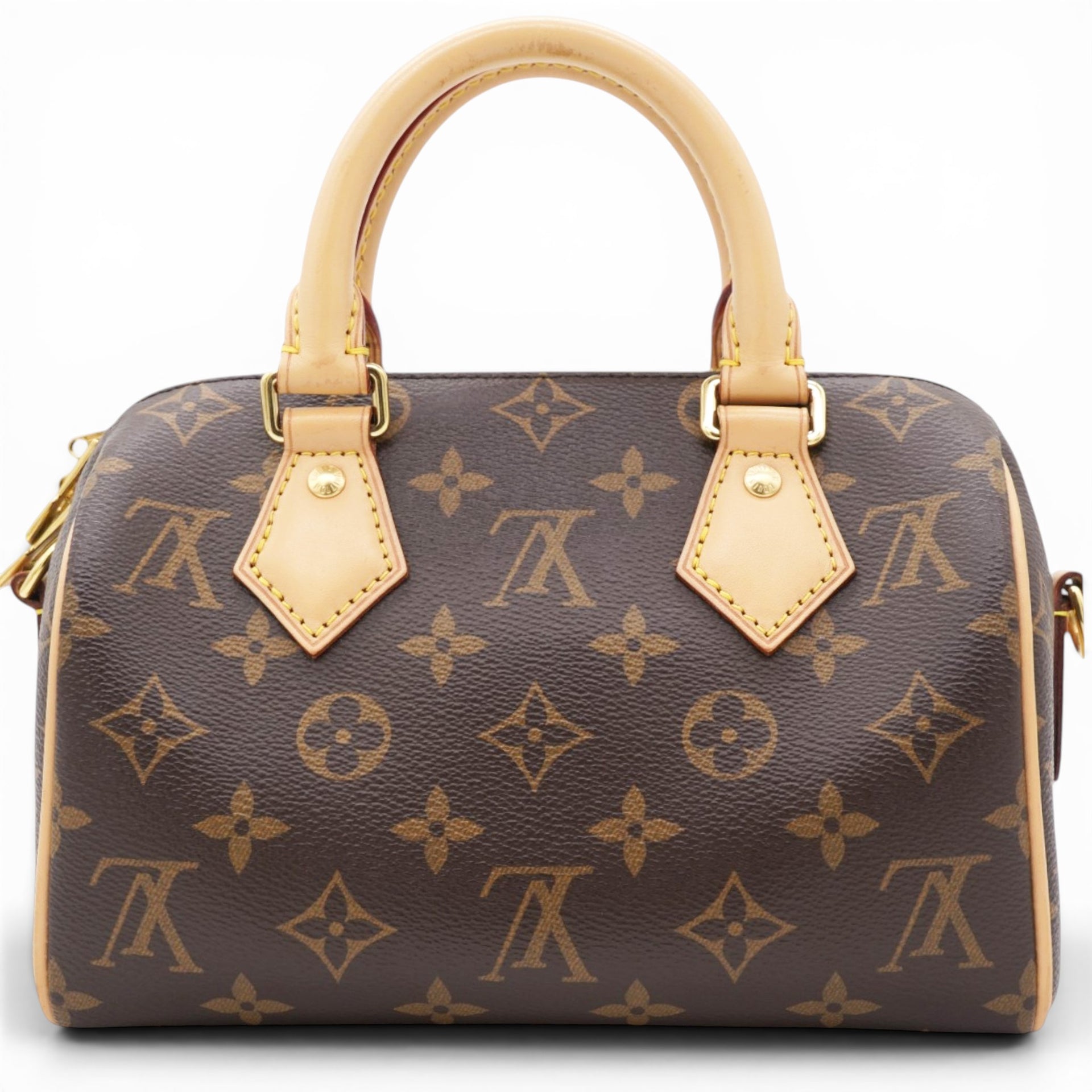 Louis Vuitton Monogram Speedy Bandouliere 20 Black 