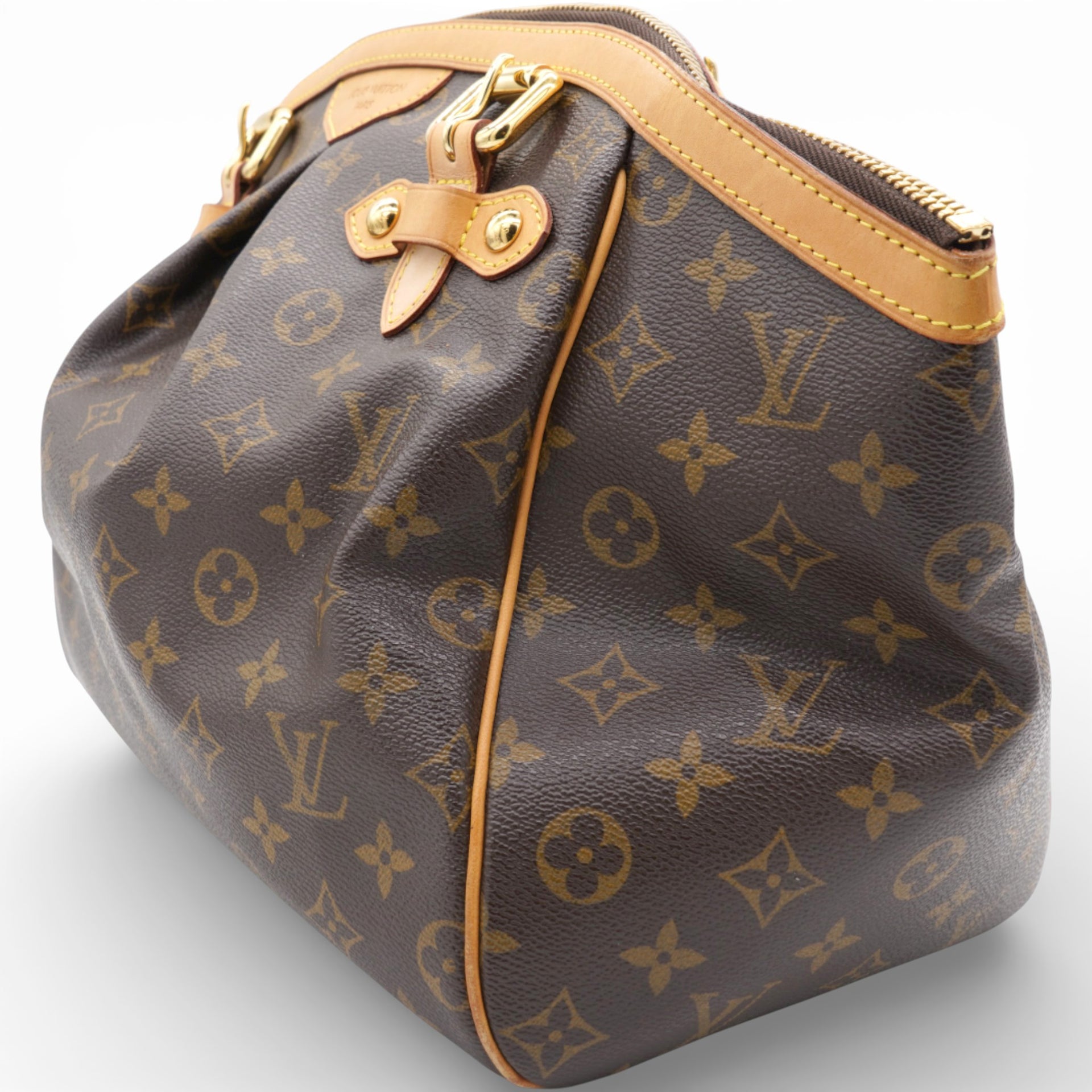  Louis Vuitton Monogram Tivoli GM Brown