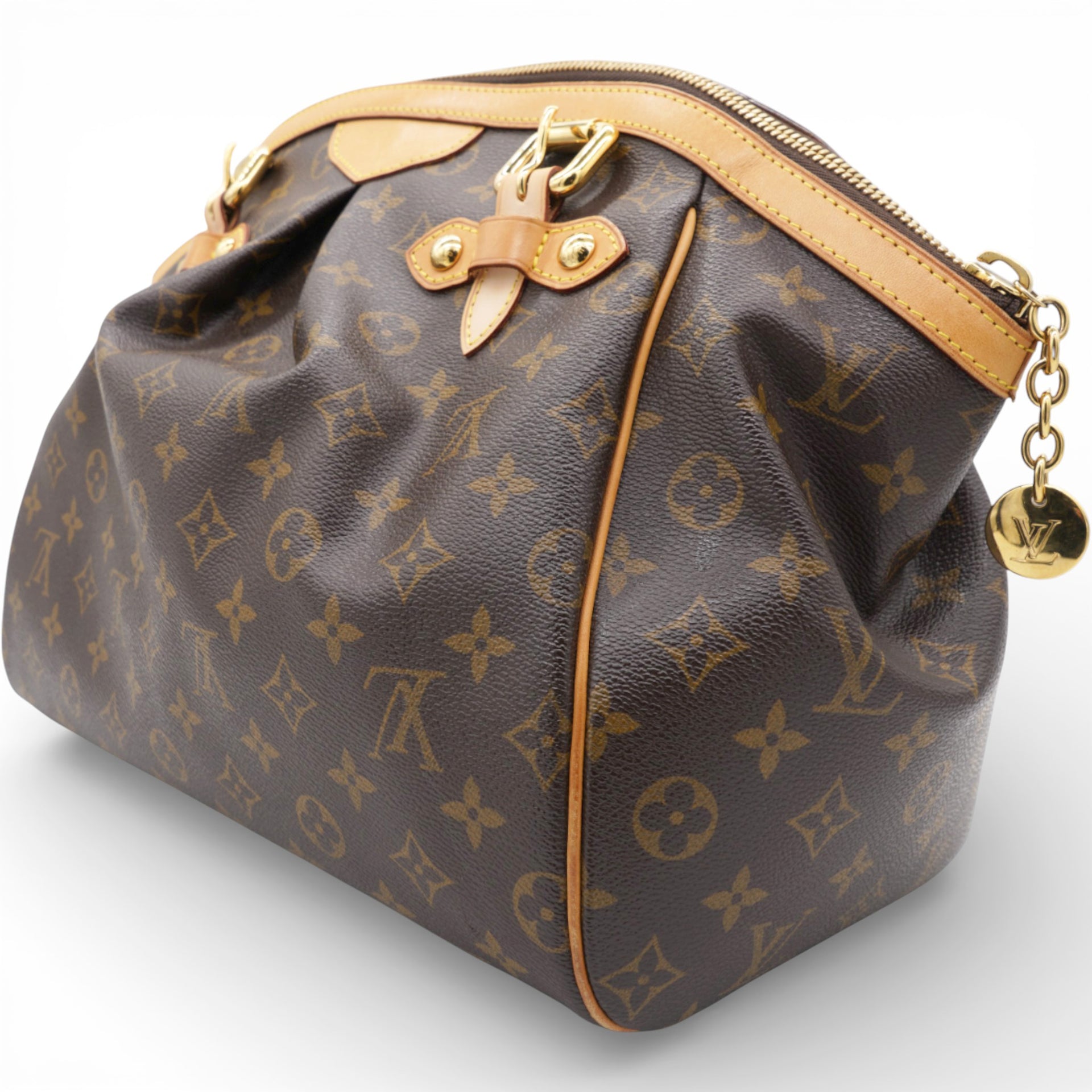  Louis Vuitton Monogram Tivoli GM Brown