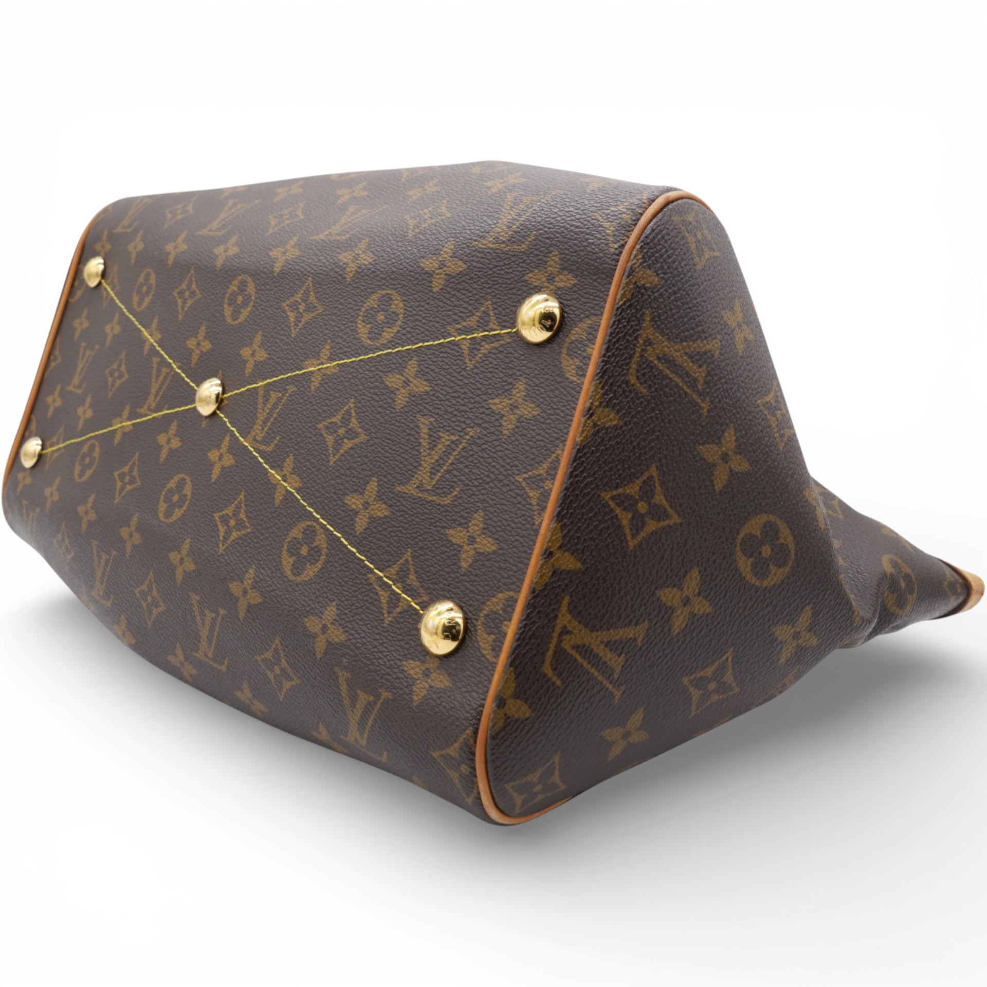  Louis Vuitton Monogram Tivoli GM Brown