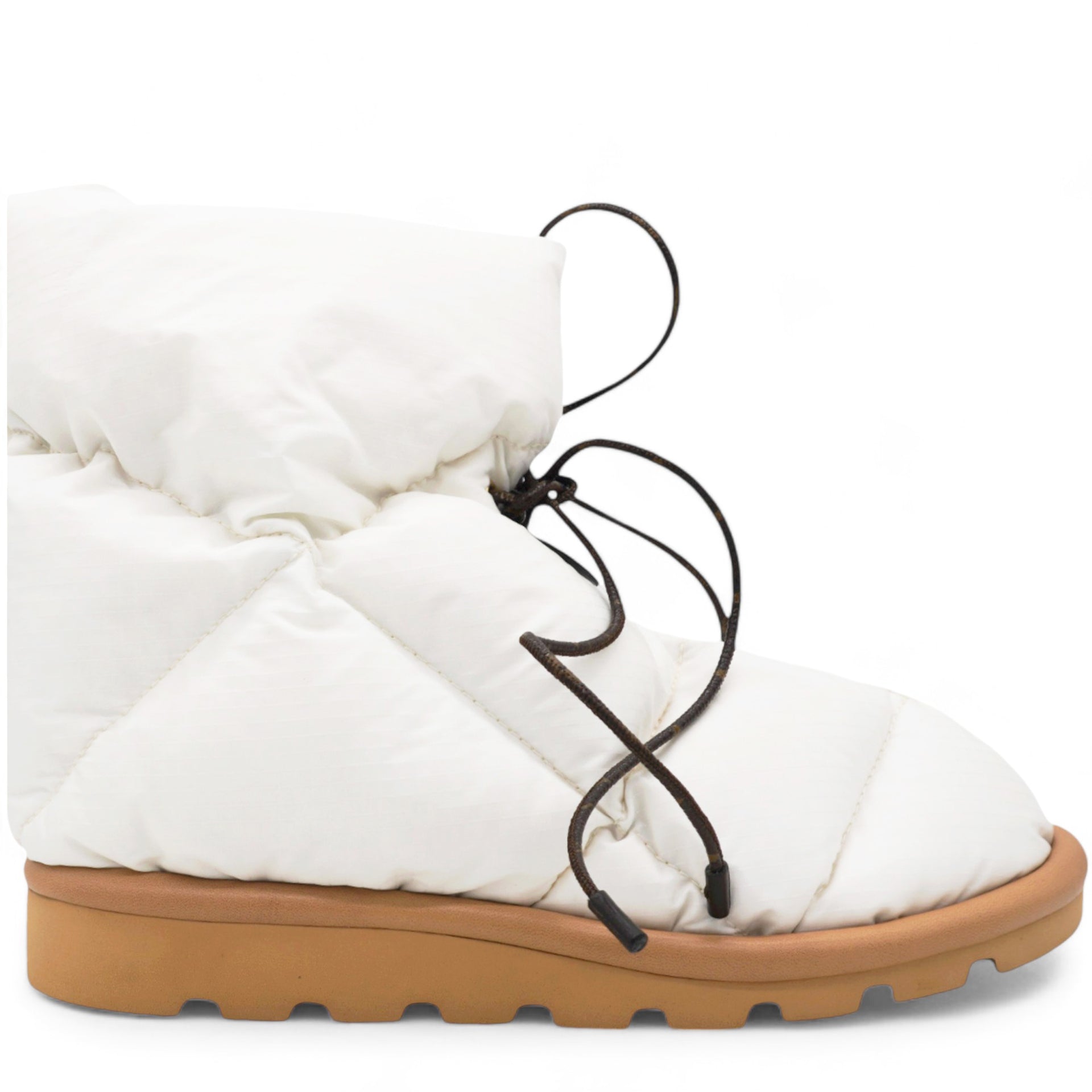 Louis Vuitton Nylon Monogram Pillow Comfort Ankle Boot Size39 